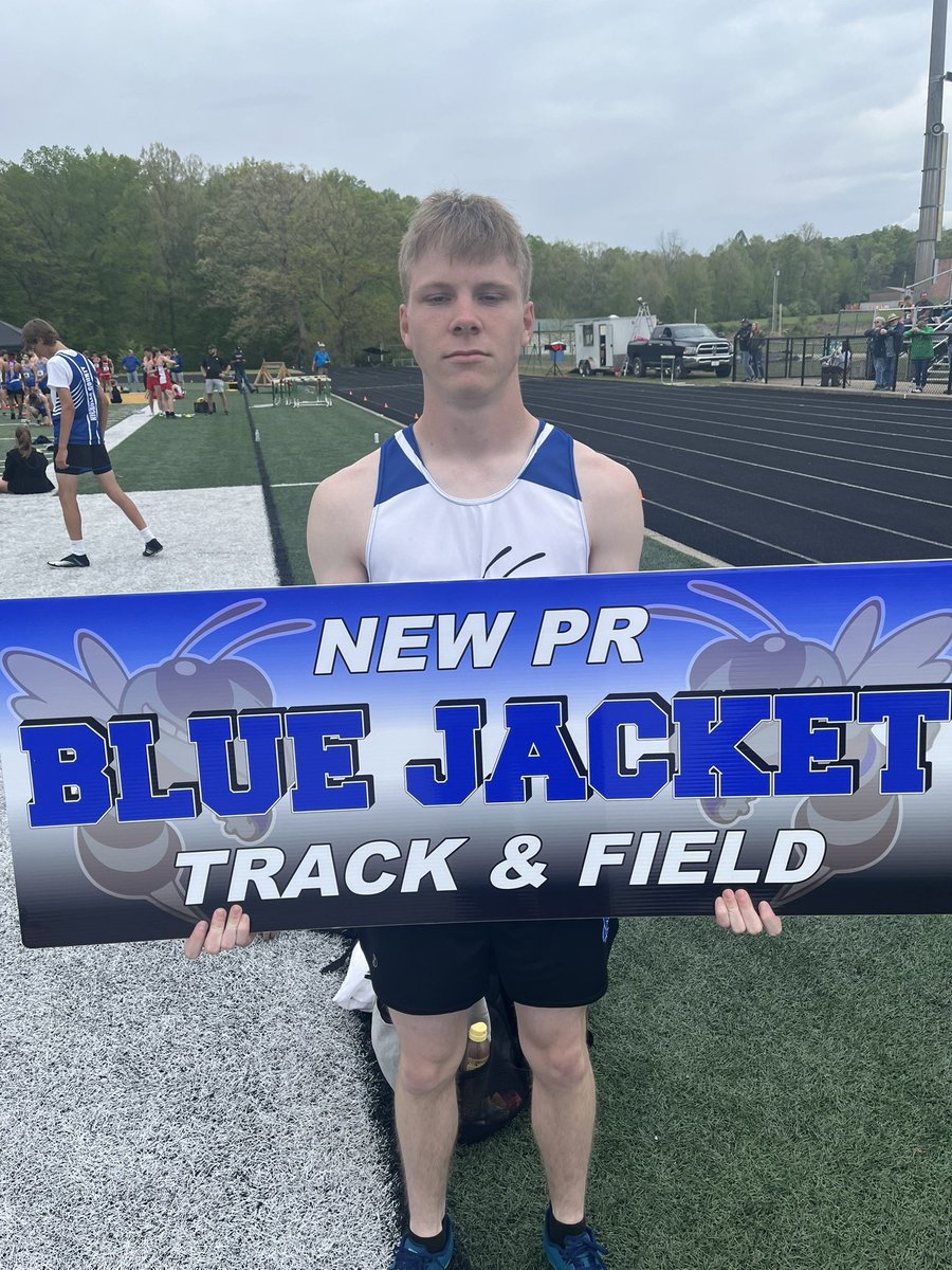 Newell with a PR in the 100.