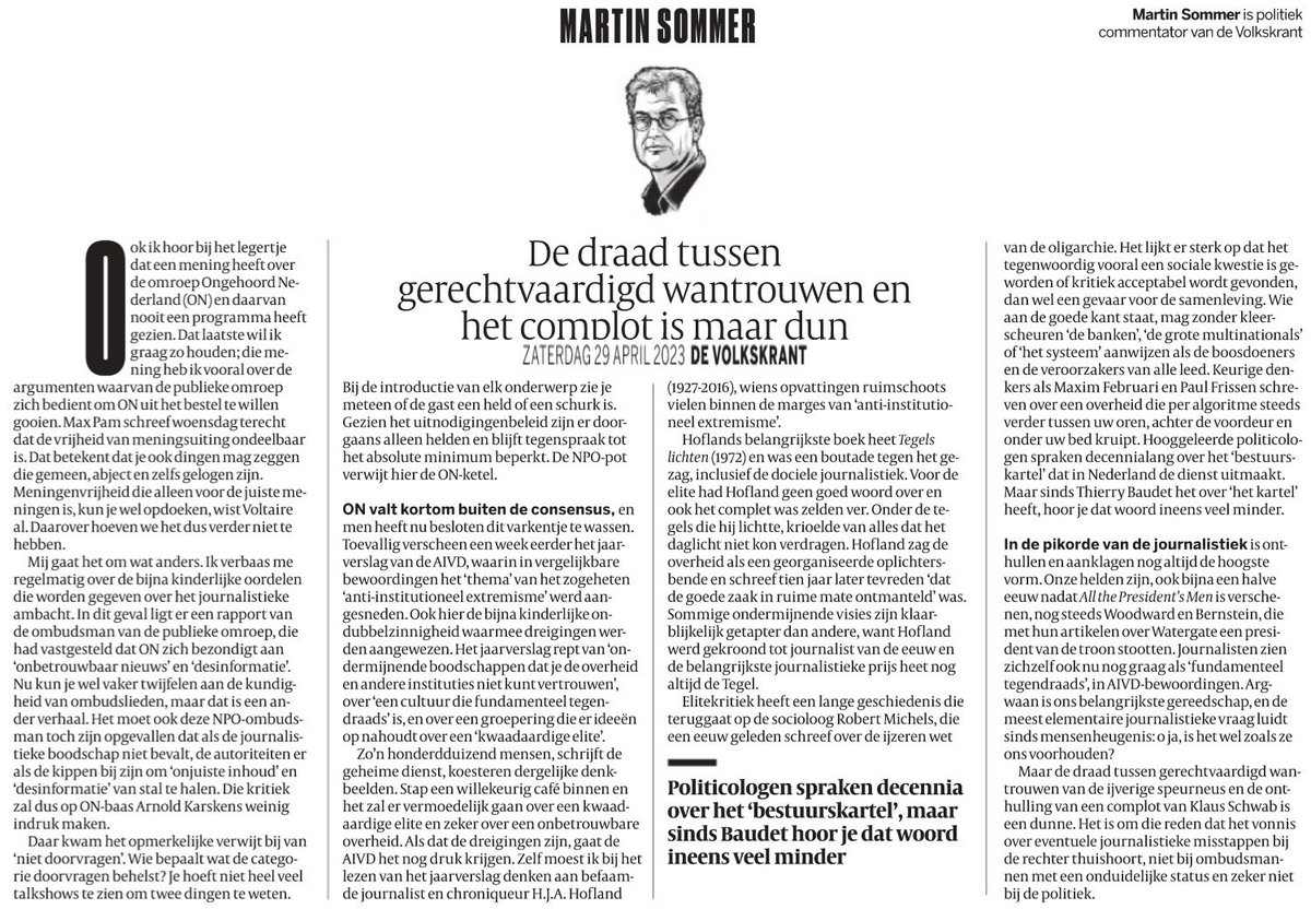 Walter 🚜🇺🇦Invasion😡 on Twitter: "RT @MonaKeijzer: Weer een topcolumn