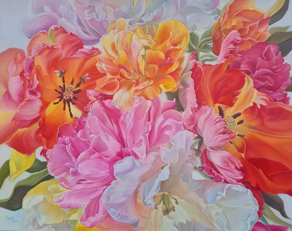 hukeaw's tweet photo. SOLD.
Sweet flowers No.2
80×100 cm. 
Oil color on canvas 

Original painting 1:1

#seefaarthome
#seefaartgallery #phuketartgallery #thailand #art #gallery #phuket #Trang #originalart #artpainting #oilcolor #loveart #fineart #Flowers #flowerpainting #shippingworldwide https://t.co/pz9qQiTV8X