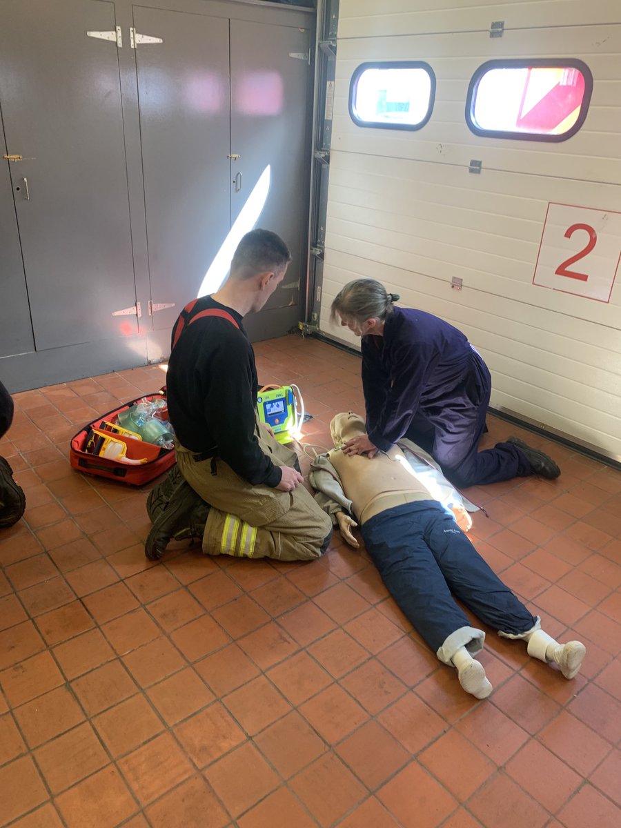 IanGard69's tweet photo. The on-call firefighting team at Orkney. Starting their Trauma course today https://t.co/LYqAGVVB3U
