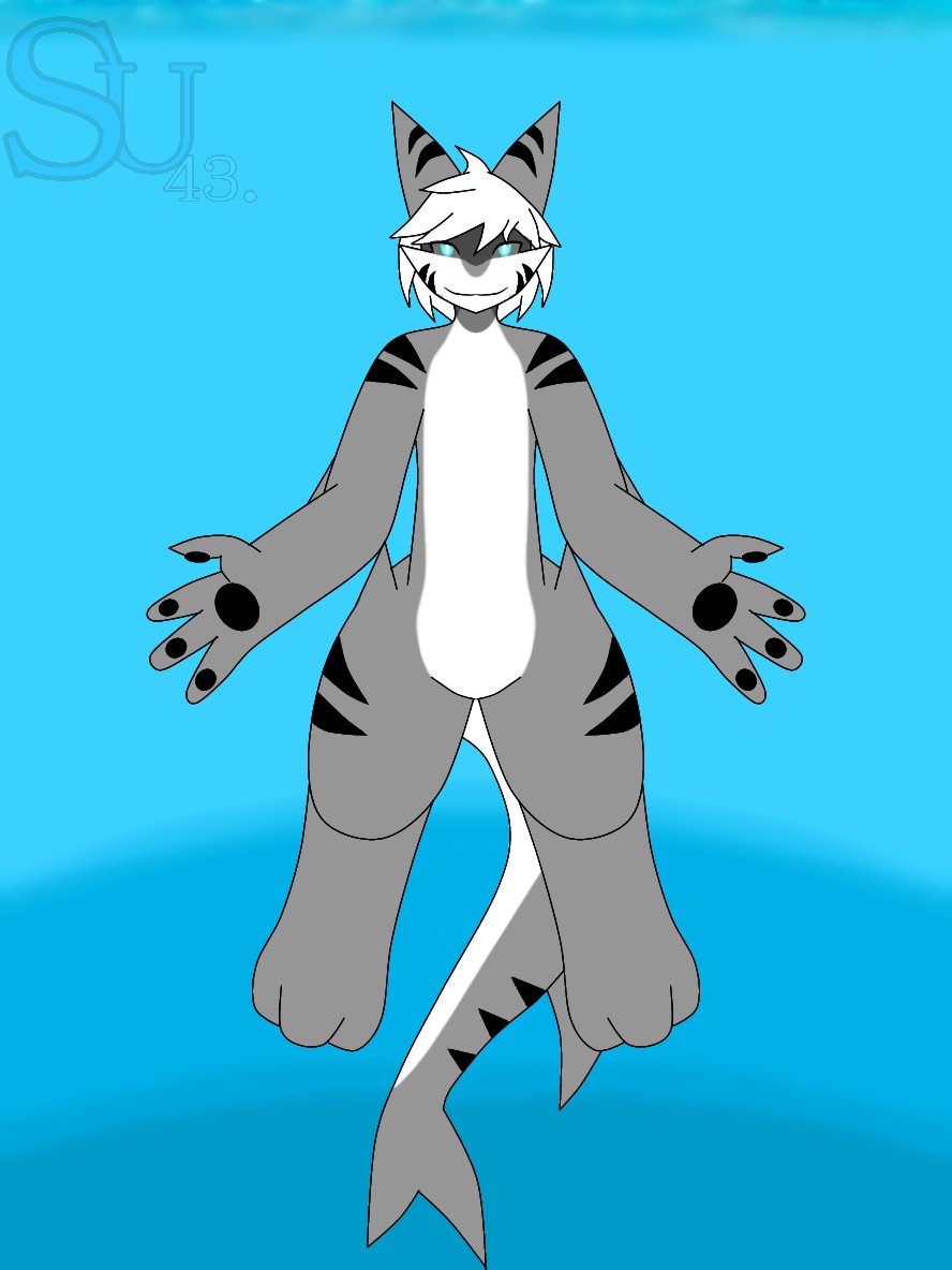 seiryuu_43's tweet image. サメケモお兄さん描きました〜(´ω`)
 #changed  #changedgame