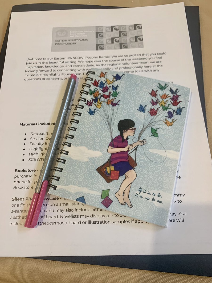 At the <a href="/HighlightsFound/">The Highlights Foundation</a> for the <a href="/SCBWIEastPA/">SCBWI East PA</a> Pocono remix retreat!

#kidlit #amwriting #amrevising #PictureBooks