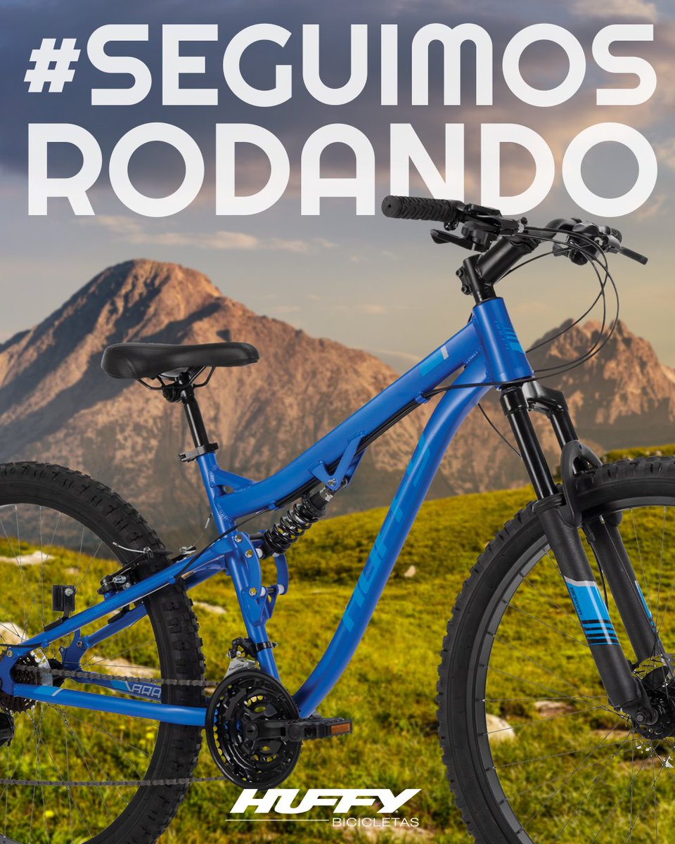 🚲Aventuras en GRANDE con  #Huffy BRAWN, disponible en rodada 27.5 😎

* Cuadro de aluminio, 21 velocidades y más para un máximo desempeño*

#SeguimosRodando #SeguimosRodandoConBRAWN #HuffyMéxico

*Bicicleta de montaña para uso recreativo