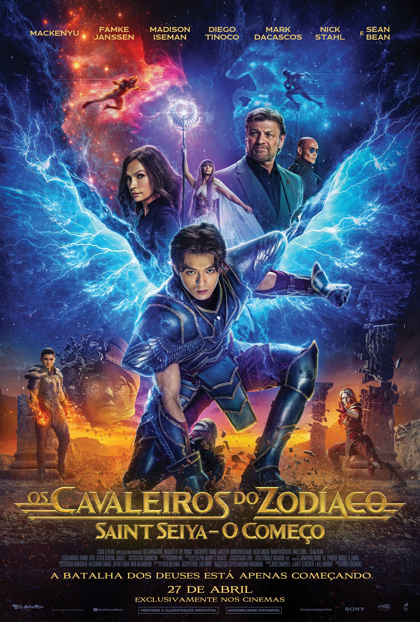 EU ASSISTI CAVALEIROS DO ZODÍACO - O FILME (E É TUDO AQUILO MESMO