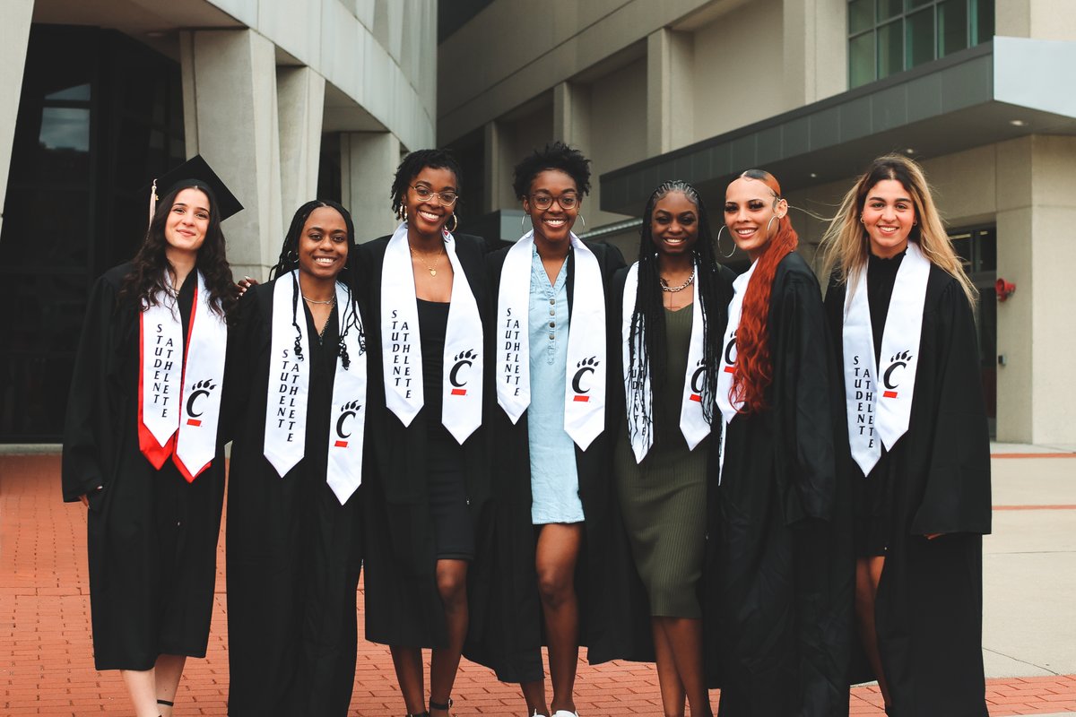 GoBearcatsWBB's tweet photo. Congratulations to our graduates 🎓

#Bearcats https://t.co/NqFRKSCzjj