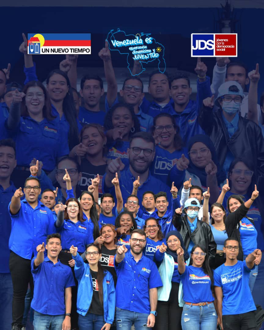 angelsilva_19's tweet photo. Hoy acompañamos a  la juventud del @partidoUNT  al anuncio de que nuestro hermano Manuel Rosales es nuestro candidato presidencial.

#UNTExperienciaYJuventud 
#SomosUNT https://t.co/yWUtwcWpWk