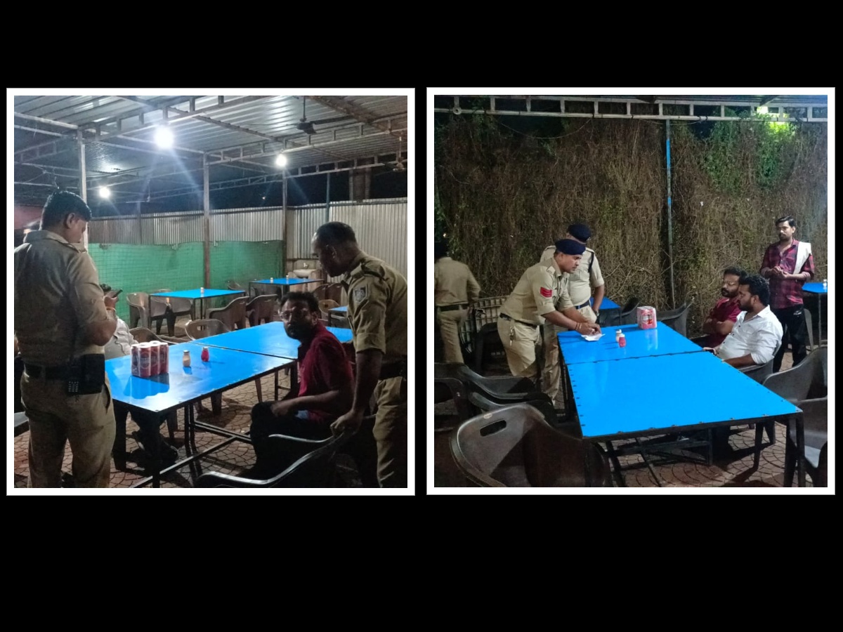 SpDewas's tweet photo. देवास पुलिस ने खुले में शराब पीने वालों पर कार्यवाही
पुलिस अधीक्षक सम्पत उपाध्याय के निर्देशन में देवास पुलिस ने होटल ढाबो की चेंकिंग की चेकिंग के दौरान खुले में शराब पिलाने व पीने वालों के विरुद्ध 22 प्रकरण पंजीबद्ध कर बड़ी मात्रा मे बियर व शराब जब्त की गई । https://t.co/oJQmHhCQ3x