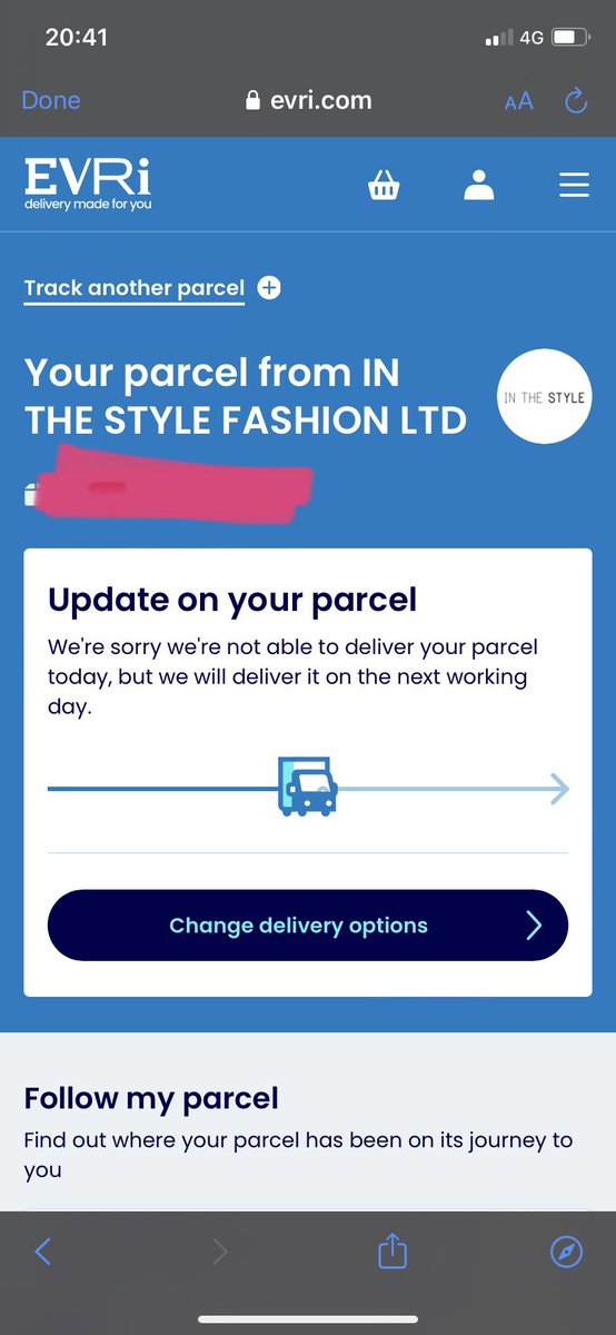Jess5594's tweet photo. @inthestyleUK I’m unsure why people (myself included) pay for  “premier next day delivery”. Placed my order on thursday. Order delayed, will be in touch Monday? But then that’s a bank holiday. “Premier 4 day delivery” more like 🙄 #inthestyle #whatpremierdelivery https://t.co/6HuwUVW0YZ