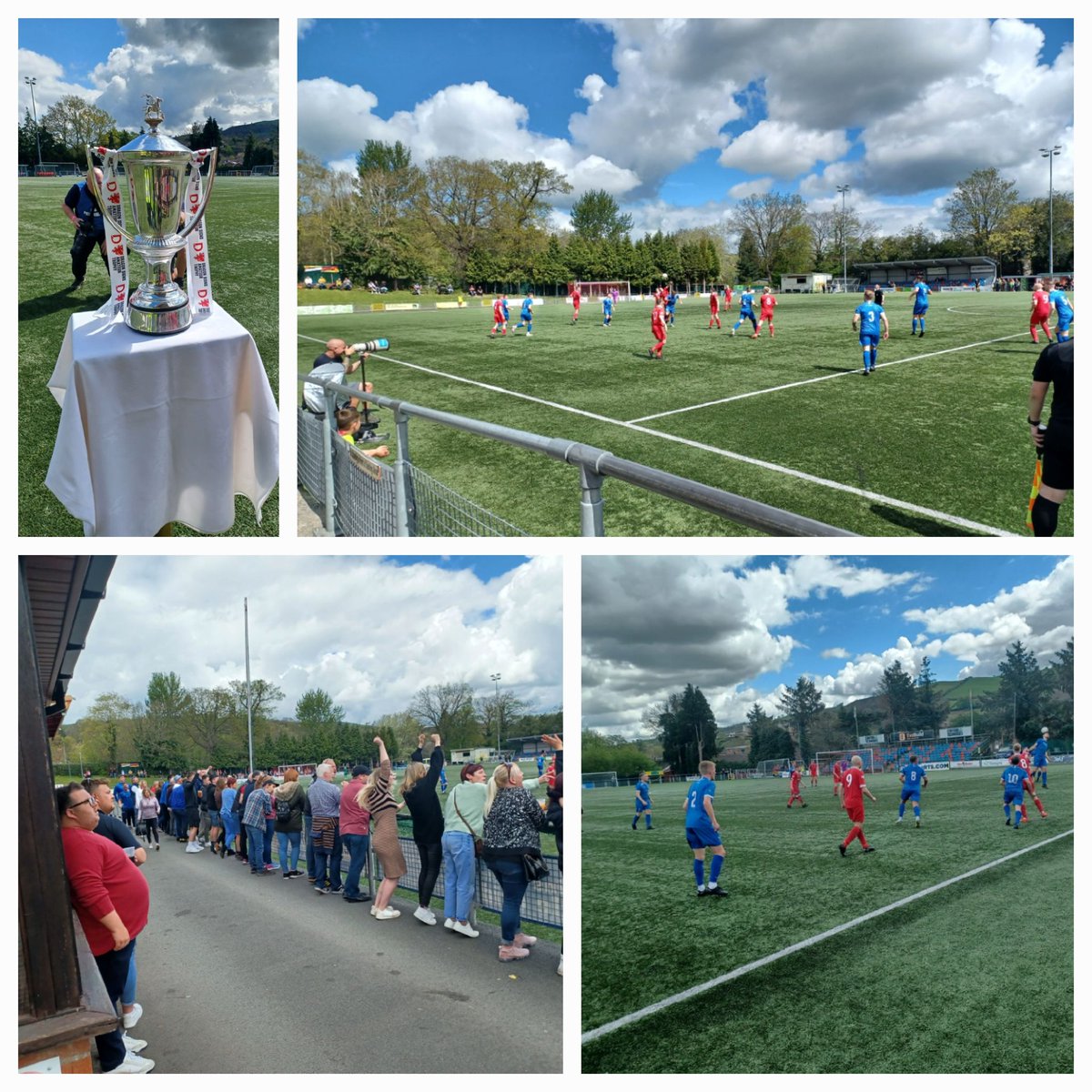 ifor_roberts's tweet photo. #162. Latham Park home of @NewtownAFC for the #DSAmateurTrophy @DenbighTownFC 1 @TreBluebirdsFC 2. Att 392. @ArdalNorthern @ArdalSouthern #groundhopping @HoppersGuide #grassrootsshowcase23 #grassrootsfootball https://t.co/72lCgvPeCY