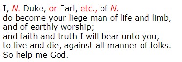 JasonLoch's tweet photo. The wording of the Prince of Wales' homage has also been adjusted. Formerly, peers (including members of the Royal Family) promised the Sovereign "earthly worship" and to "live and die" for the Monarch "against all manner of folks." 1/5 https://t.co/ZALdjQMLF7