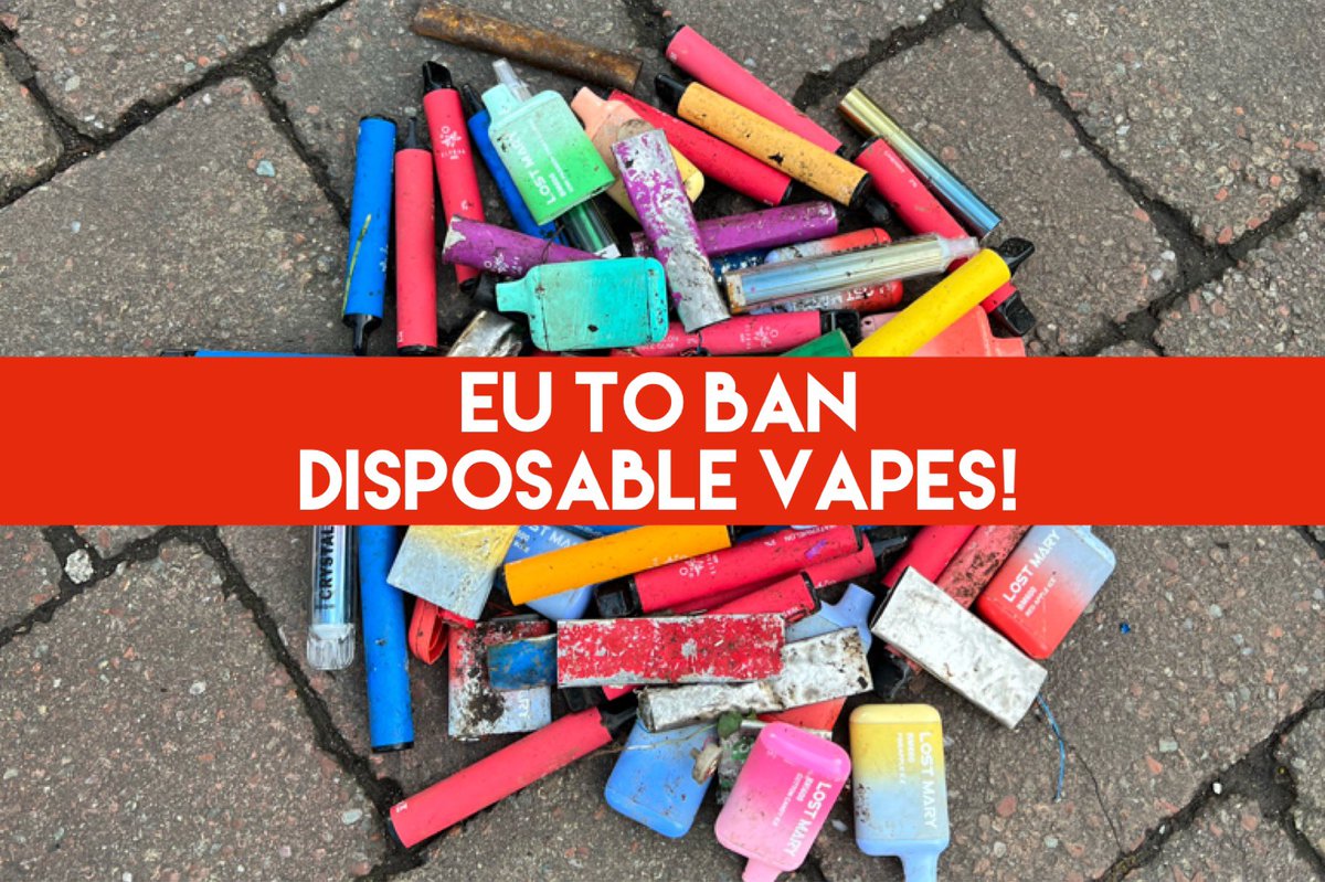 elfbar elfa kaufen 🚨EU bans disposable vapes!💨 Disposable e-cigarettes will disappear from  the EU market by the end of 2026 👏🏻Come on UK, you next!  #BanDisposableVapes ❌💨 https://t.co/MLkwAboRIU