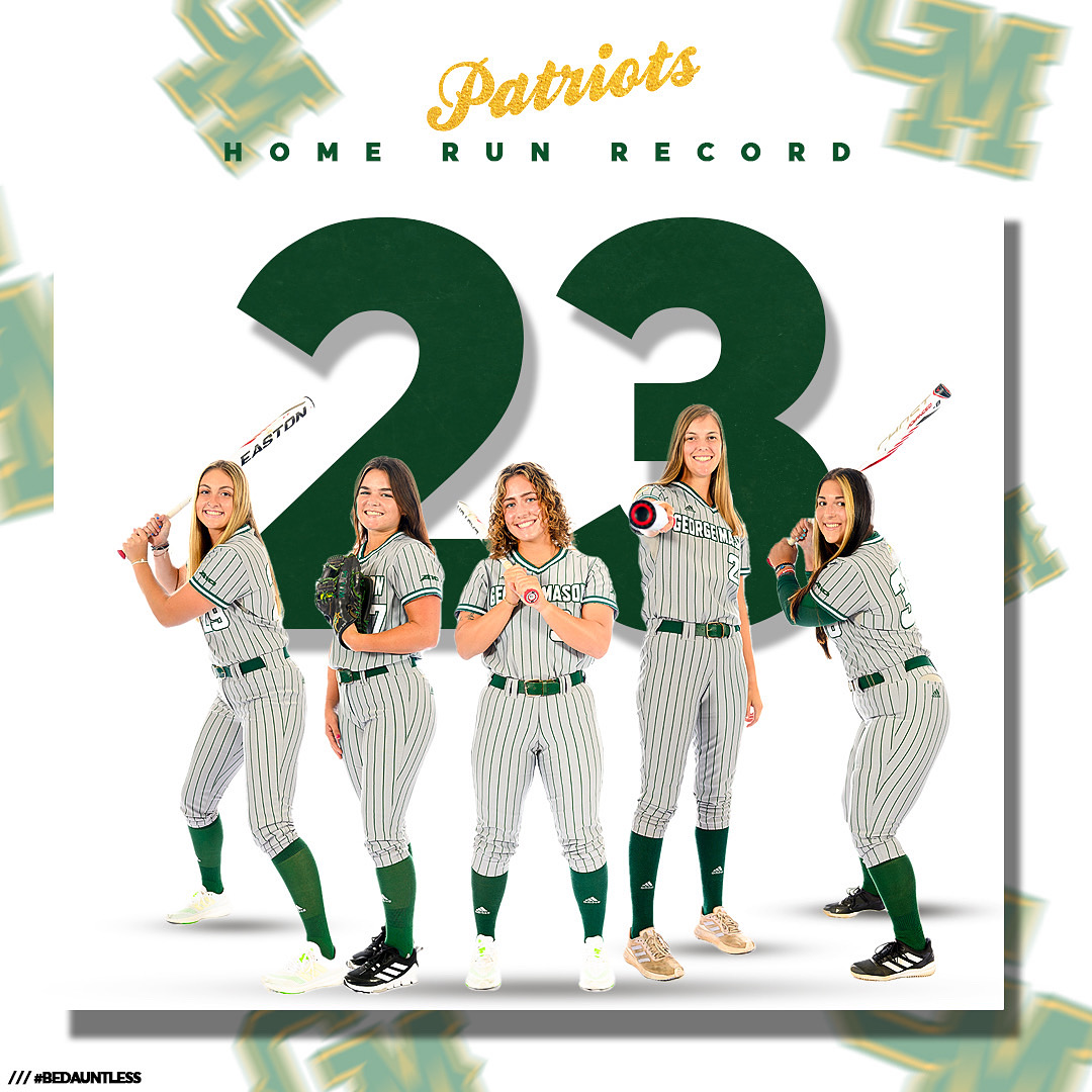 MasonSoftball's tweet photo. 𝟐𝟑 𝐢𝐧 ‘𝟐𝟑!
The 2023 Mason Softball team has hit the most home runs in program history, breaking the previous record of 22 set in 2015.

#BeDauntless🥎🔰 https://t.co/aVeVRPO9g8