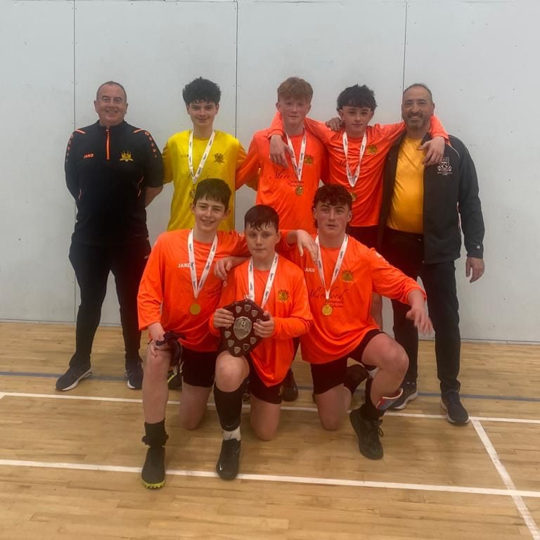 Congrats to Geevagh U15s - the Connacht Futsal champions! Well done to students Cormac Noone, Jake Noone, Charlie Harte, &amp; Owen Lavin &amp; all involved 🙌🏆