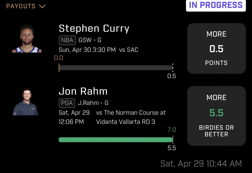 EVDashy's tweet photo. posted two free slips on twitter for the curry promotion, cashed both of them!👀

I keep posting winners everyday, yet i have under 2k followers? someone please explain to me how that’s possible. 

#gamblingtwitter #prizepicks #sportsbetting #prizepickslocks https://t.co/zZNXR8eAC5