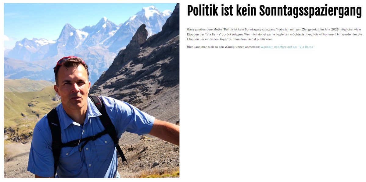 marcjost's tweet photo. Via Berna - Politik ist kein Sonntagsspaziergang https://t.co/nv7mBINBqY #WahlCH23 -> Wer begleitet mich? https://t.co/Nrh74nYHrJ #ViaBerna @madeinbern https://t.co/jmh2WVgHu9 @evppev_be @derbund @BernerOberland @BernerZeitung https://t.co/On8lzMiWTX