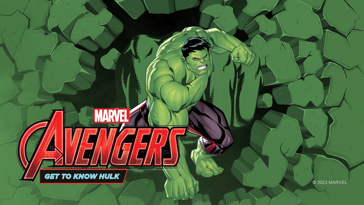 Hulk's tweet photo. How did brilliant scientist Bruce Banner turn into a green giant that loves to smash? 👊 Assemble the family and learn all about the Hulk in a new video on #MarvelHQ: https://t.co/iubeSQInhp https://t.co/RFqvNJUWm7