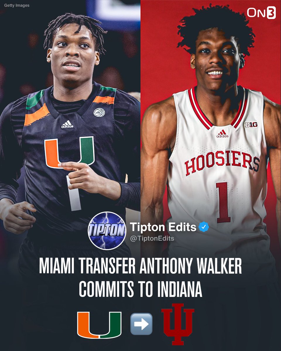 Joe Tipton on Twitter "NEWS Miami transfer Anthony Walker has
