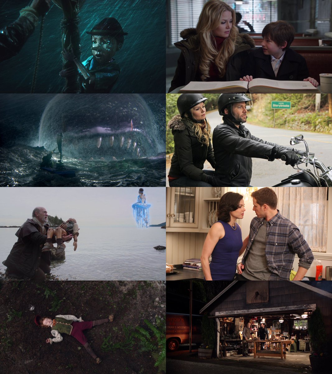 Today marks the 11th anniversary of the #OnceUponATime episode "The Stranger", written by Ian B. Goldberg &amp; Andrew Chambliss and directed by Gwyneth Horder-Payton.
August take Emma on a journey, while flashbacks detail Pinocchio and Gepetto's life, before the Dark Curse