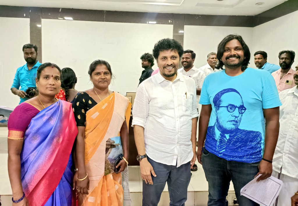 Participated in Dalit panchayat presidents speak out, a State level consultation at Madurai today. It was painful to listen to Dalit presidents who were subjected to various forms of caste discrimination but they continue to serve the people fighting against all these odds.