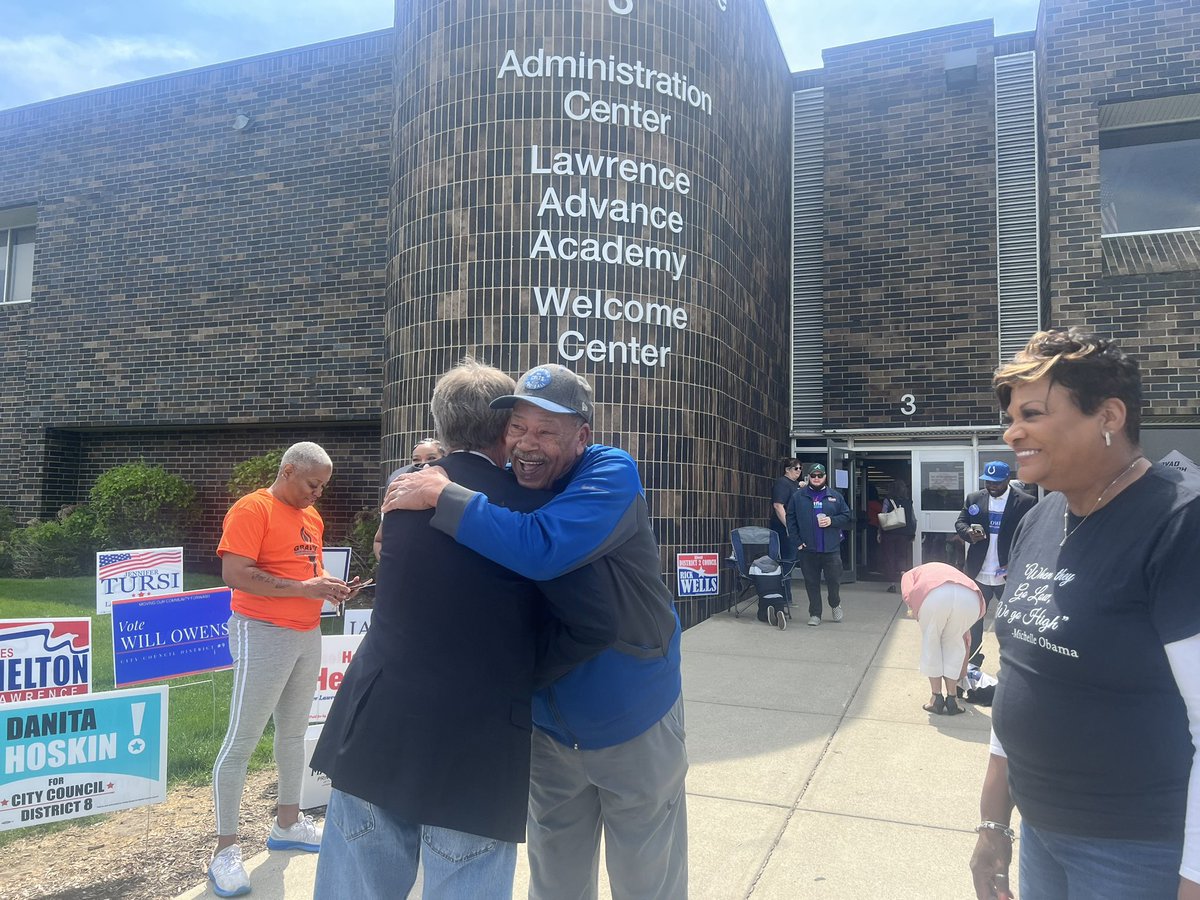 MayorJoeForIndy's tweet photo. Next stop:
Early voting in the City of Lawrence with Team @DebWhitfield! ๐ณ๏ธ
#MayorJoeforIndy #WeNeedJoe https://t.co/zShXgfbbGk