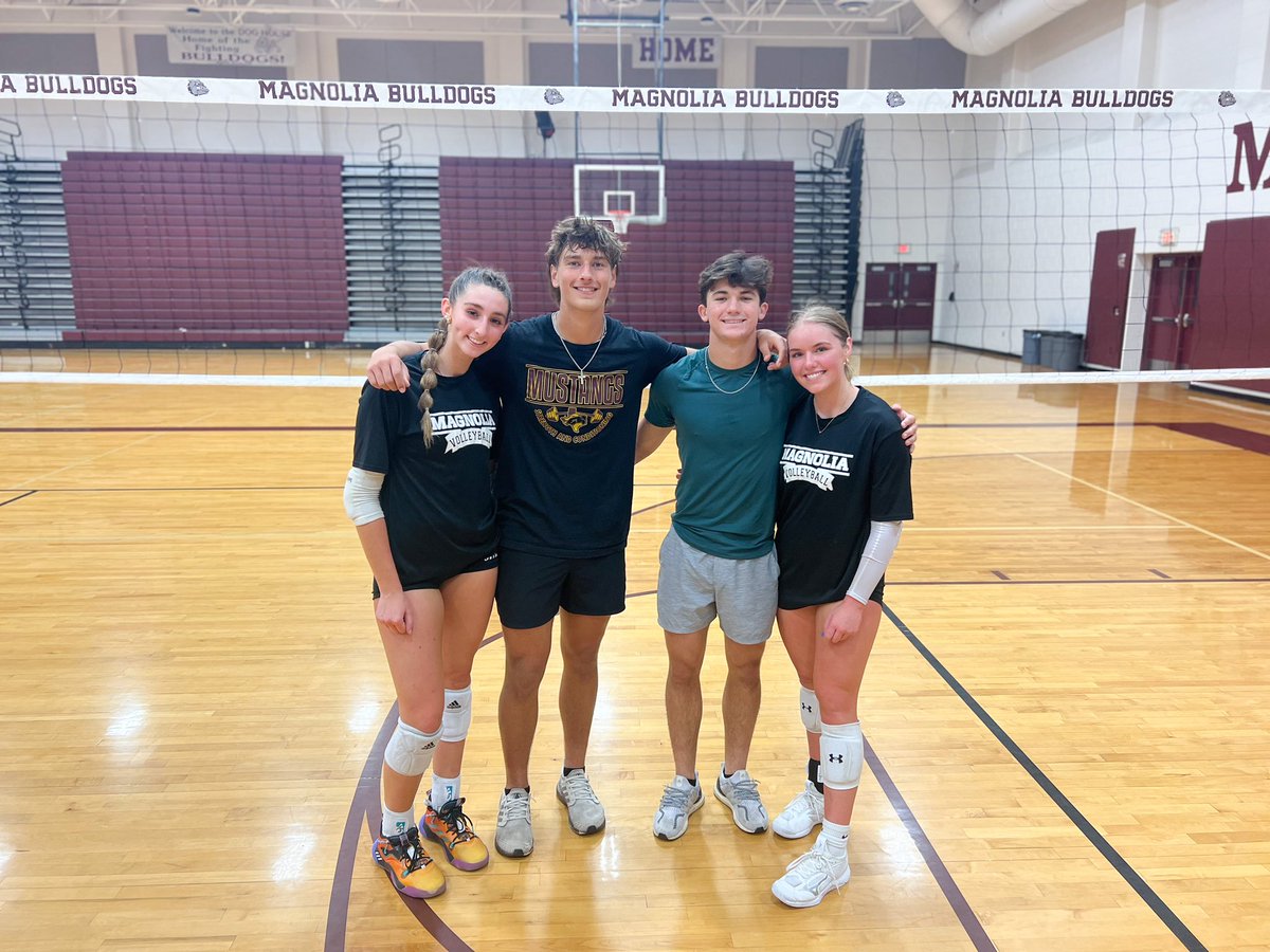 MagnoliaVBALL's tweet photo. Great turnout for our @MHS_VballBC volleyball tournament! Congrats to our tournament winners!!!! https://t.co/EFhy65m631