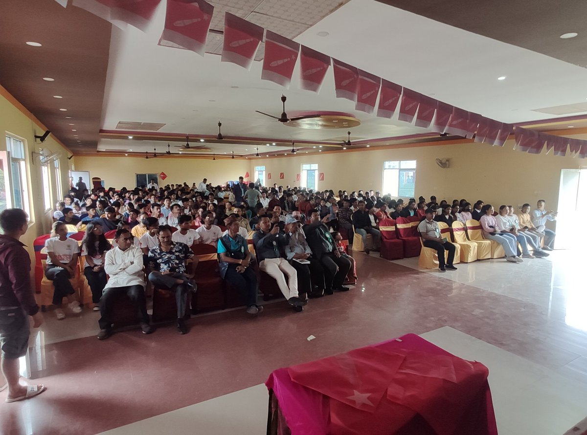 SubashYadavUML's tweet image. अनेरास्ववियु सिन्धुलीको १५ औ जिल्ला अधिवेशन ❣️✊