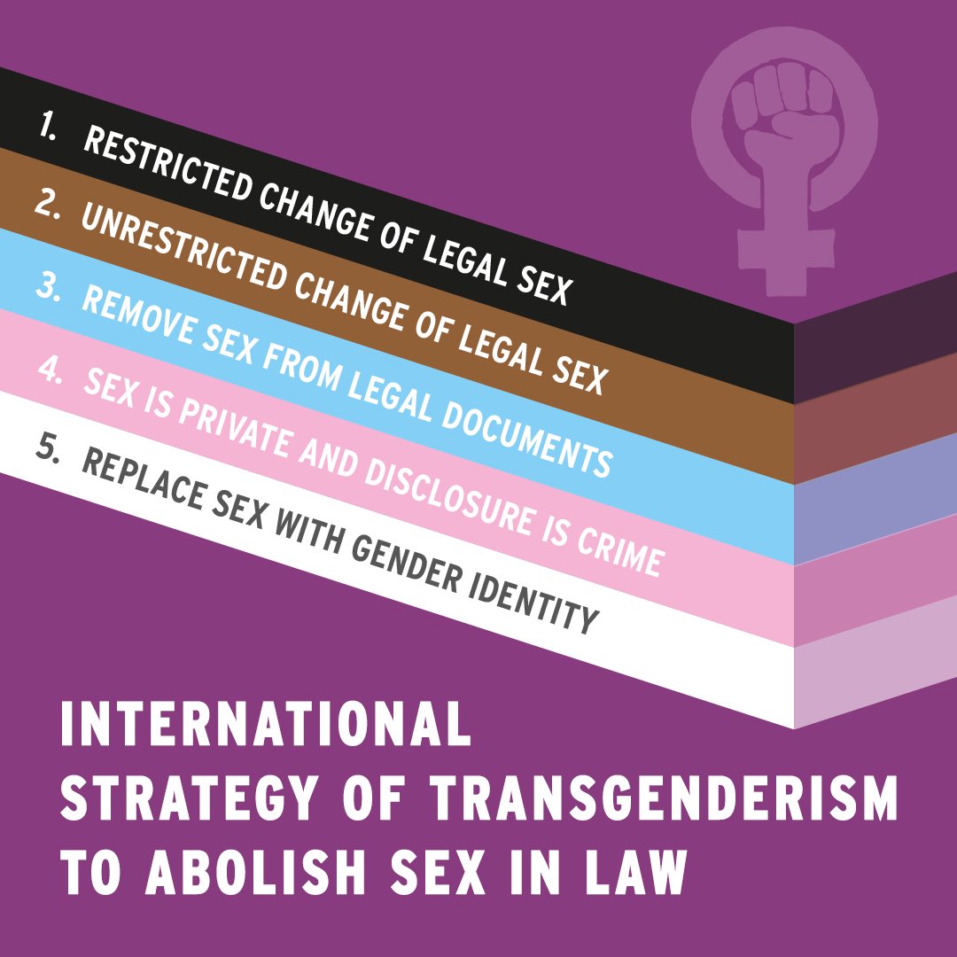Rona on Twitter: "International strategy of tr@nsgenderism to abolish