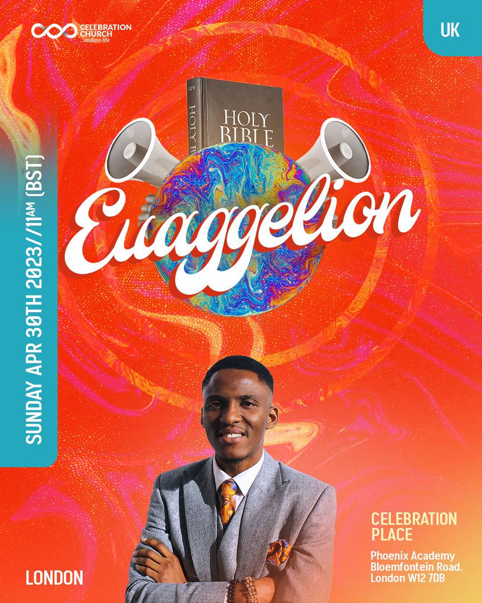 cci__london's tweet photo. As believers, we've been called into the ministry of reconciliation and our major responsibility is to tell unbelievers about the finished works of Christ and how He died in our stead!

Join us this Sunday @cci__london as we examine the topic: "EUAGGELION".

See you❤️ https://t.co/zrRiYKScYK