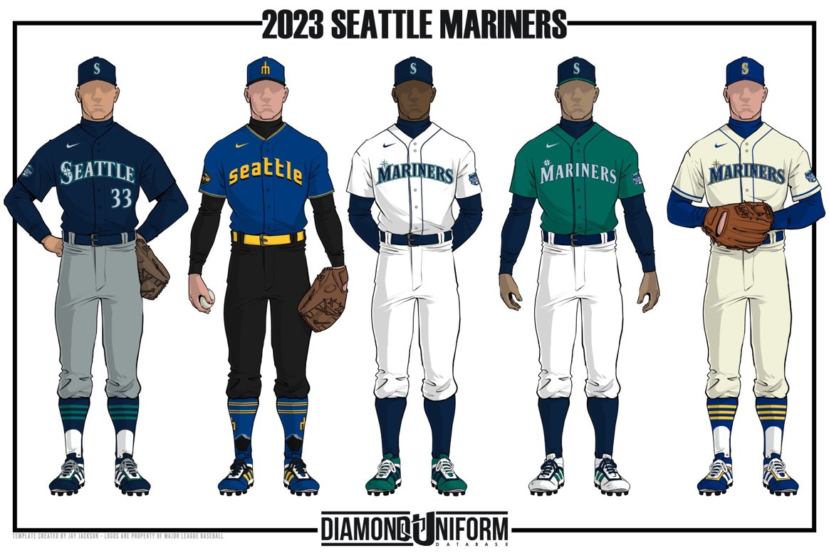 Seattle Mariners ON Tap on X: You can't tell me the city connect isn't the  2nd best after the teal. I might be crazy but I love different concepts for  jerseys. Mariners