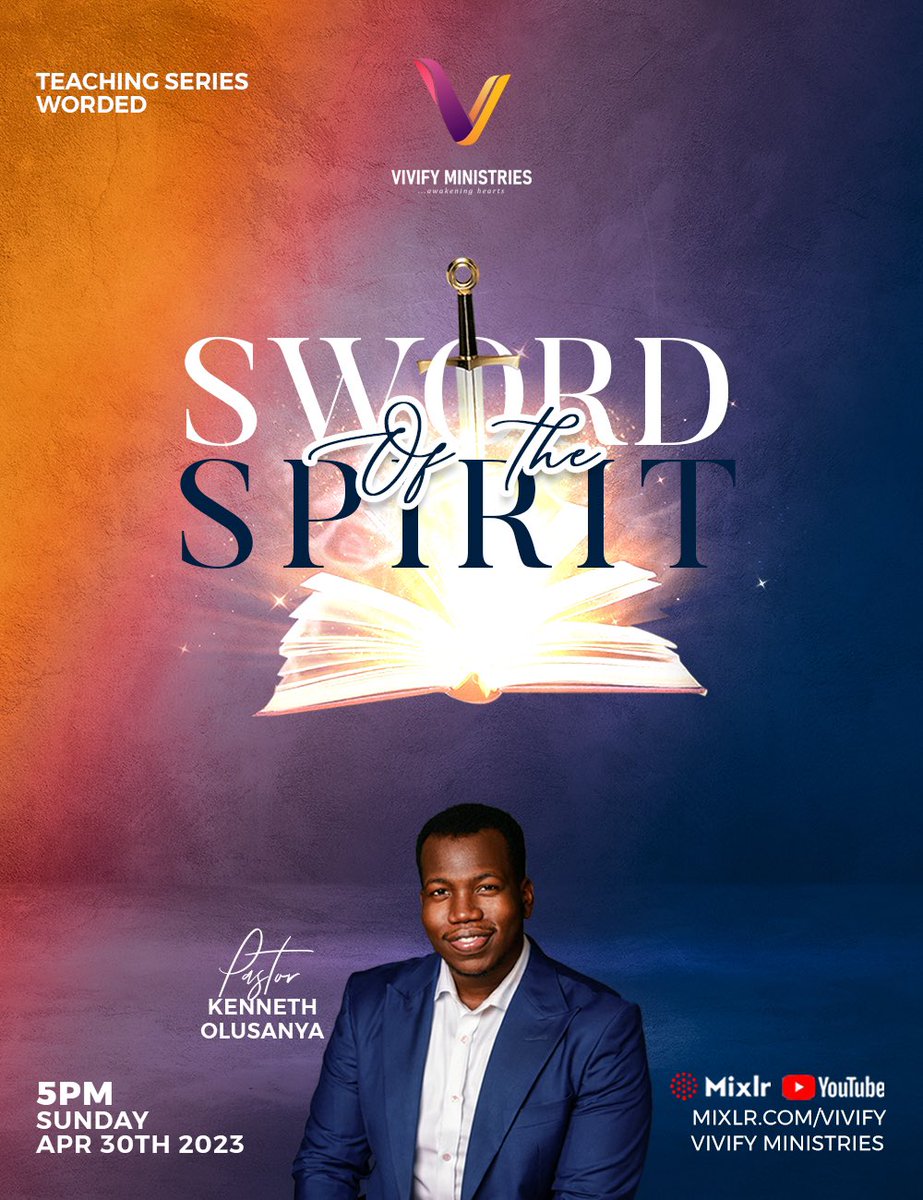 VivifyMinistry's tweet photo. You’ve probably heard of how powerful the word of God is. But have you ever experienced this power for yourself? 

A mighty sword in the hands on an unskilled fighter would not yield good results. If that fighter undergoes training, he will become an excellent swordsman. https://t.co/QuQCK1CRaP