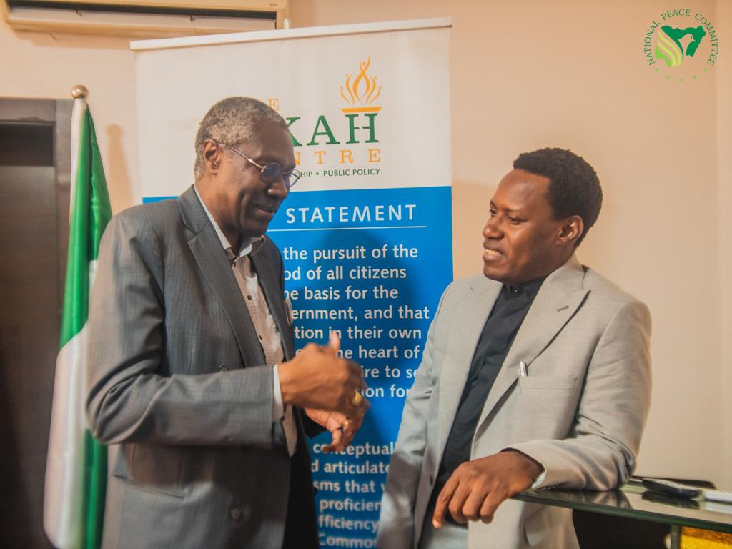 KukahCentre's tweet photo. The discourse also touched on social media usage and how news gets misinterpreted. 
The visit was in a bid to strengthen relations between the two organisations and engage on avenues for sustainable peace.
#NPC4peace 
#TKC4peace https://t.co/qk9JNfqBVh