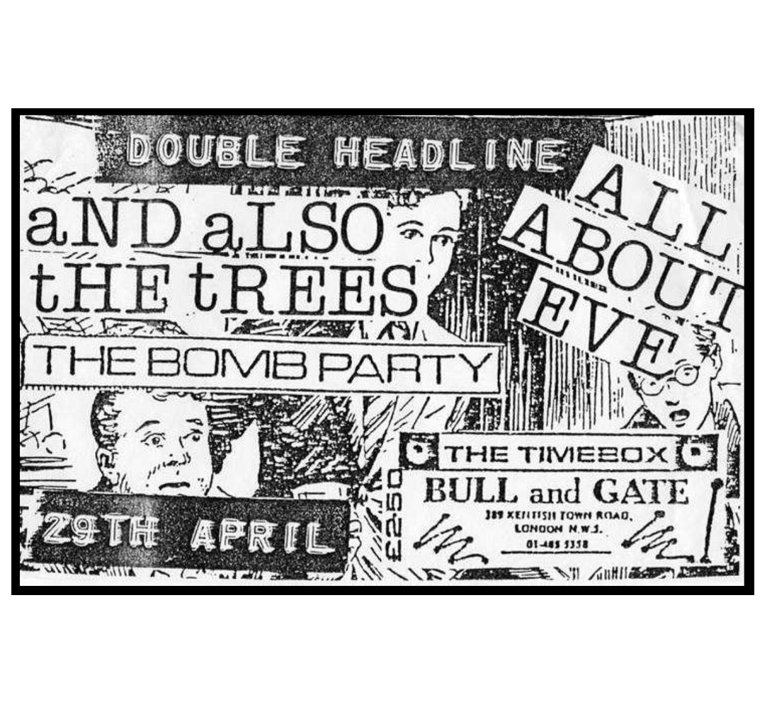 msjulianneregan's tweet photo. 37 years ago this evening, this is what I was doing. Thanks to @mickmerceruk for unearthing this. #andalsothetrees #bullandgate #goth #indiemusic https://t.co/bZqXyp74V3