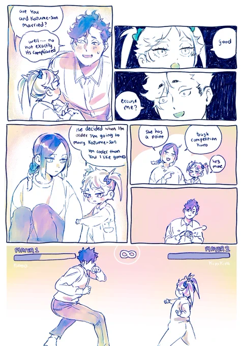 baby au: kenma's hand in marriage