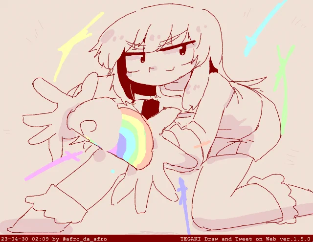 2時ってるじゃん!?!? #tegaki_dt