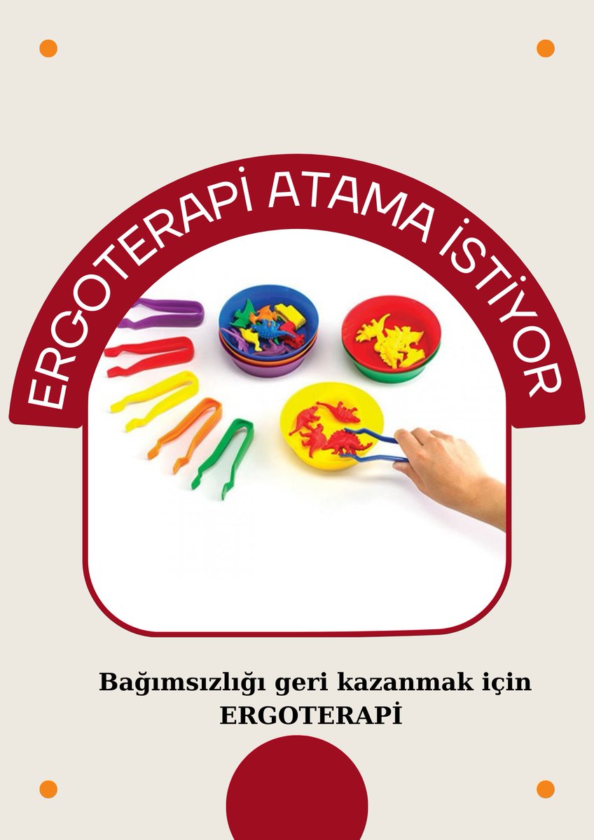 mazlum_acarr's tweet photo. Ergoterapi, bireylerin günlük yaşamlarında aktif ve katılımcı olmalarına yardımcı olurken, aynı zamanda sosyal bağlarını ve topluma katılımlarını da artırmaktadır. 
#ErgoterapistlereAtama https://t.co/ntggTOCiSH