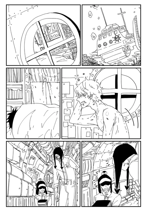 ポラタンと💛の何気ない日常ペーパー予定。ローコラを添えて。4Pの漫画予定。全部予定…写経のつもりで描いてます