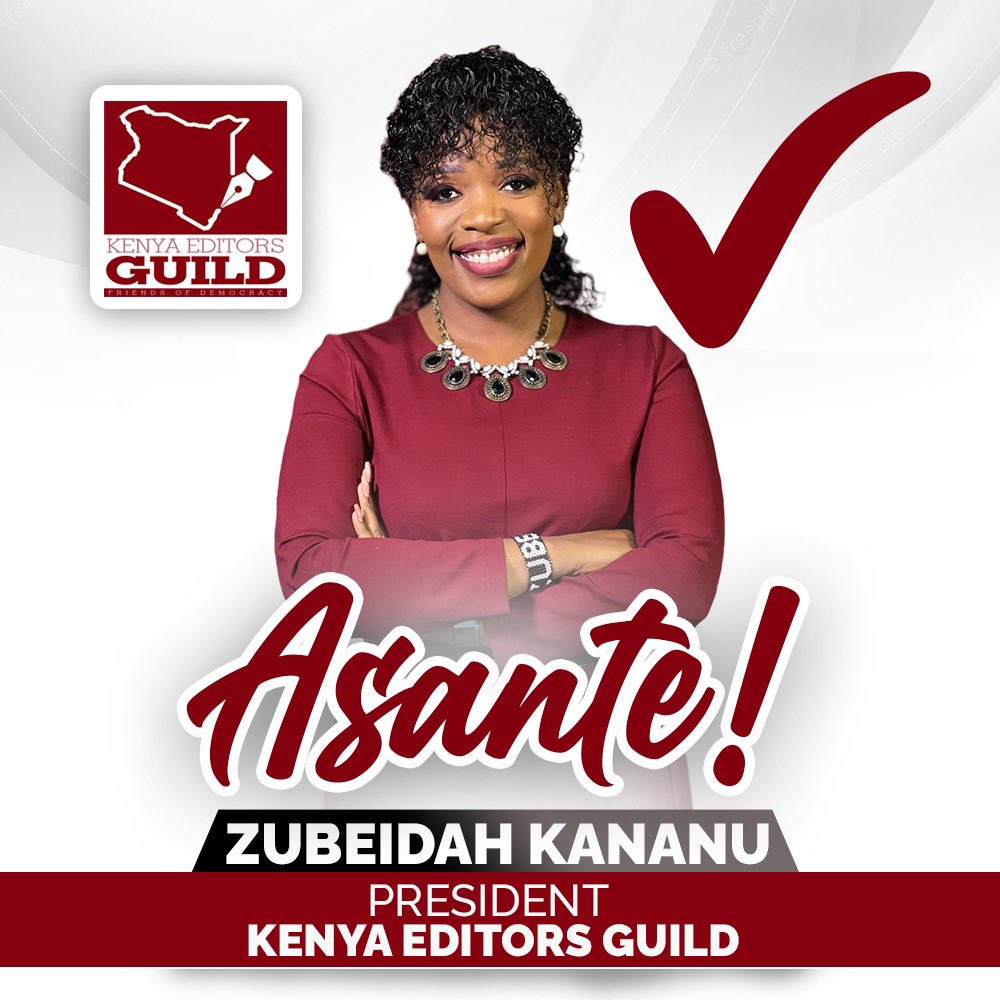 I’m humbled by the trust &amp; confidence that the members of Kenya Editors Guild have in me.Victory belongs to KEG &amp; the entire media fraternity.Its an opportunity to come together to protect &amp; safeguard media freedom and other gains that the constitution bestows to the profession.