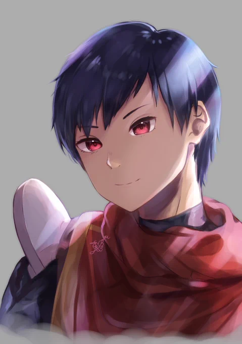 フシに続きカハク描きました 横顔に甘えずやり遂げましたがやはりイケメンは難しいです!!精進します #不滅のあなたへ #イラスト
