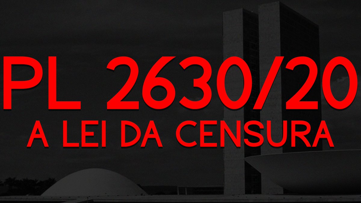 FederalistBR's tweet photo. Ubiquitous social networks have criticized the Bill 2630 called the "fake news law" for its censorship slant. Sponsored by extreme-left parties, notably Lula da Silva's party (PT), it proposes the absurdity of creating a centralized control to dictate what can be published online https://t.co/YWTCz0hk3N