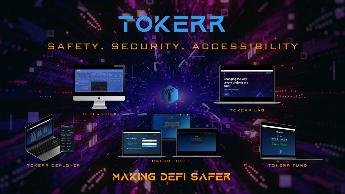 TokerrEcosystem's tweet image. Tokerr is building an ecosystem to make DeFi safer! 
- Launch unruggable tokens with Deployer Bots
- Lock liquidity safely in Lockerr
- Bridge anonymously with Tokerr Bridge
(TokerrDEX and Tokerr Lab in development)

$TOKR is here to make an impact on DeFi forever!

(Add $TOKR to…