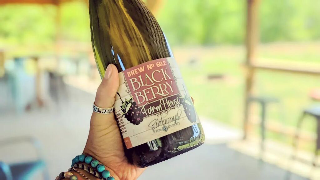 SidewaysFarm's tweet photo. It's a beautiful day to get a little Sideways!
💙💙💙
Have you tried our latest release? Brew 60.2 - Blackberry Farmhouse Ale is slightly tart and funky it was aged on two hundred pounds of blackberries grow right here on the farm!
💙💙💙
No food truck… https://t.co/sHRJm7mQPn https://t.co/nt65KQvLrN