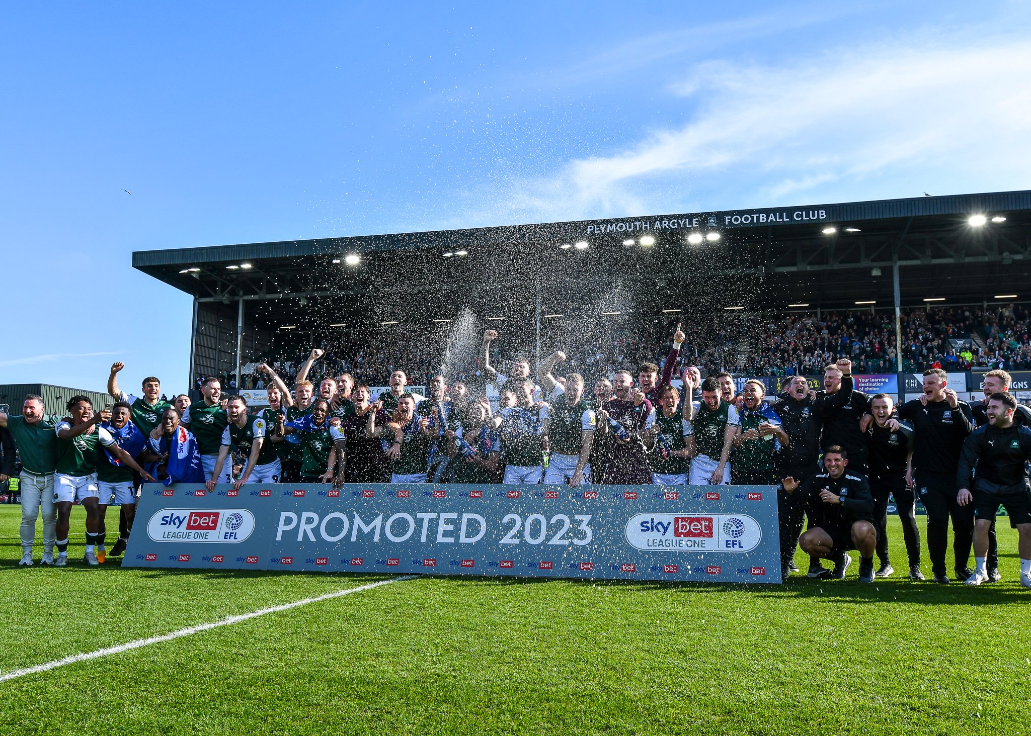 Il Plymouth e l'Ipswich vengono promosse in Chamionship dalla EFL League One