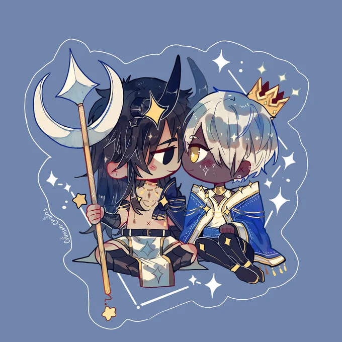 Some new Star Crossed charms I'm making X3