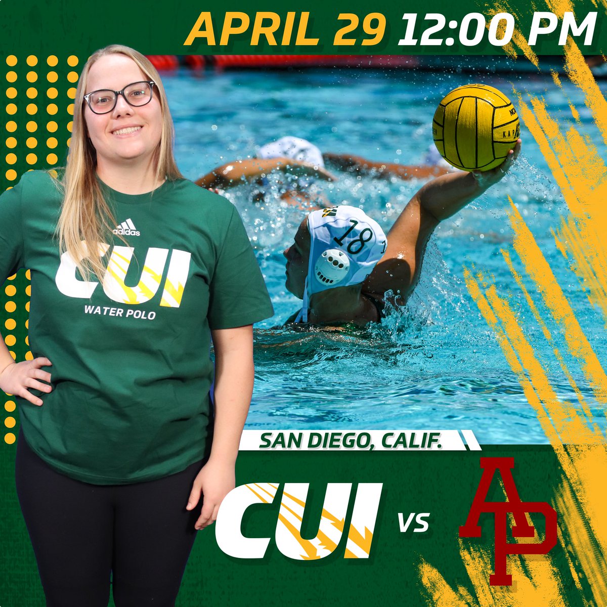 After a tough day at the <a href="/GCCWP/">GCC Water Polo</a> post-season tournament, <a href="/cuiwwp/">cuiwwp</a> takes on APU in the 5th place matchup!

📊: thefosh.net/tournament/GCC…