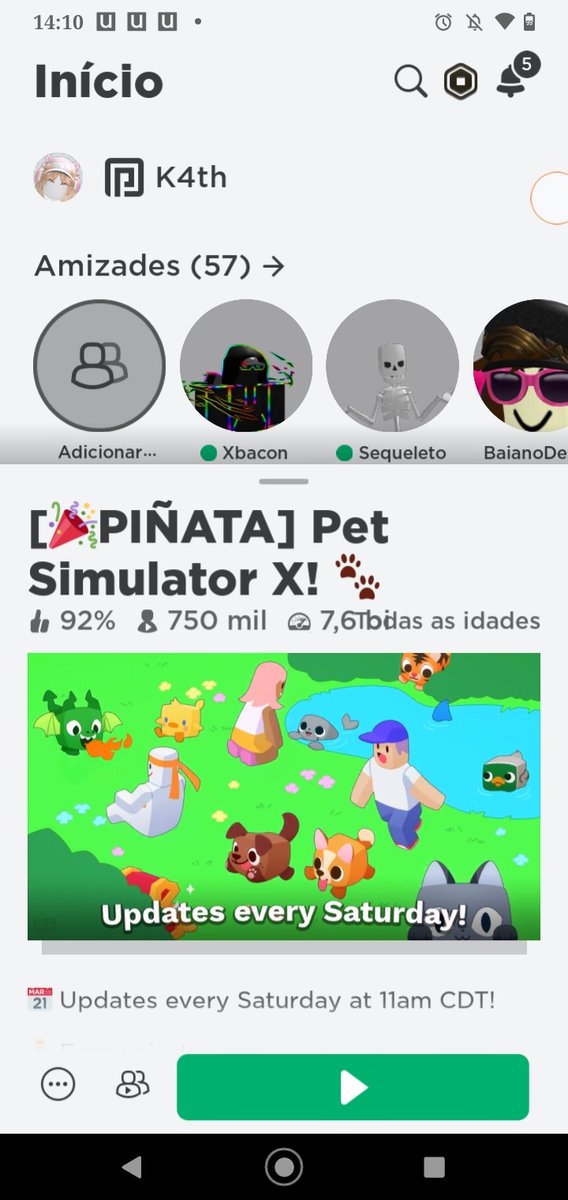 zK4th's tweet photo. Will roblox crash AGAIN bc of psx?? 😳
DON'T CRASH PLS 
#ROBLOX #PSX #Crash #news #games https://t.co/a5lQaxFjfo