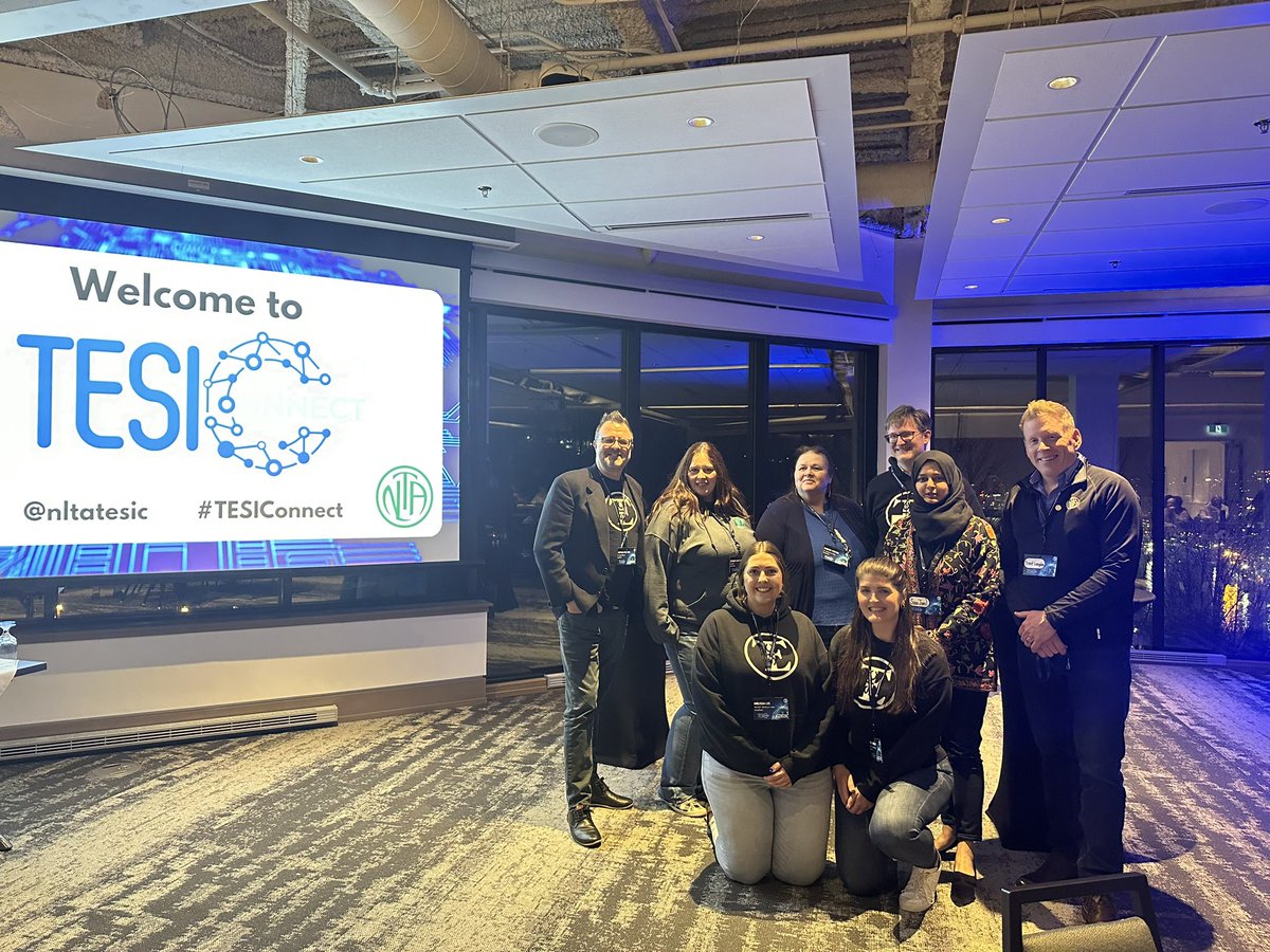 mmelee5's tweet photo. Special thanks to @SanaSjamil & @TrentLangdonNL for supporting #TESIConnect https://t.co/V0SS6ouFfU