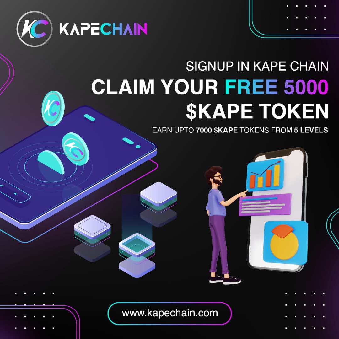 " Mark your calendar, save the date 5 March 2023  "

Biggest ICO of 2023 Will launch with a community over 500k+ Peoples From All Over World.

#kapechain #kape #kapetoken