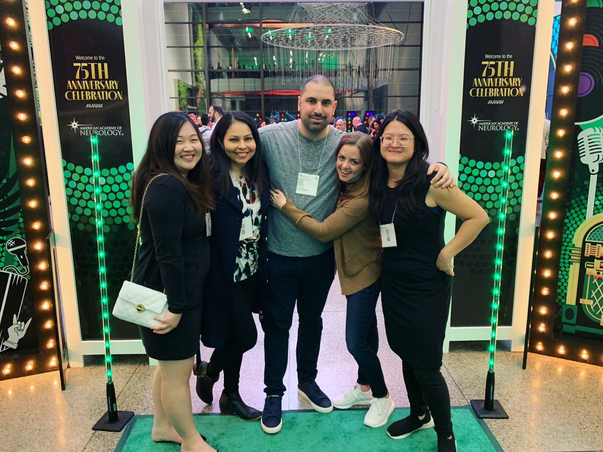 <a href="/StonyBrookNeuro/">Stony Brook Neurology Residency</a> at #AANAM2023 in #boston!! 🧠💚🧠💚🧠💚 We had an amazing time!! 🙌🙌 #aanbrain <a href="/VikalpaDamm/">Vikalpa Dammavalam</a> <a href="/KrishnaParekhKP/">Krishna Parekh, DO</a> <a href="/AANmember/">American Academy of Neurology</a>