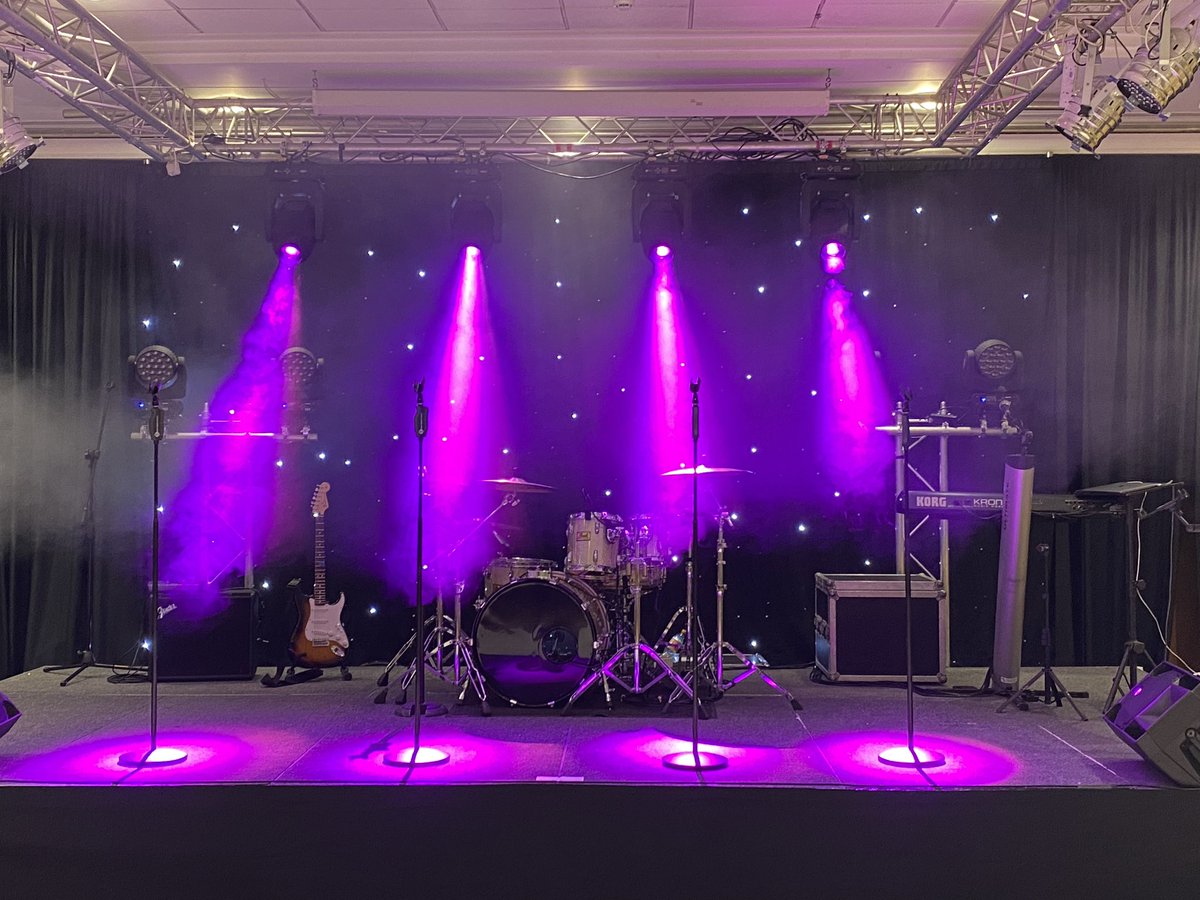 All set up and raring to go… #CharliesAngels