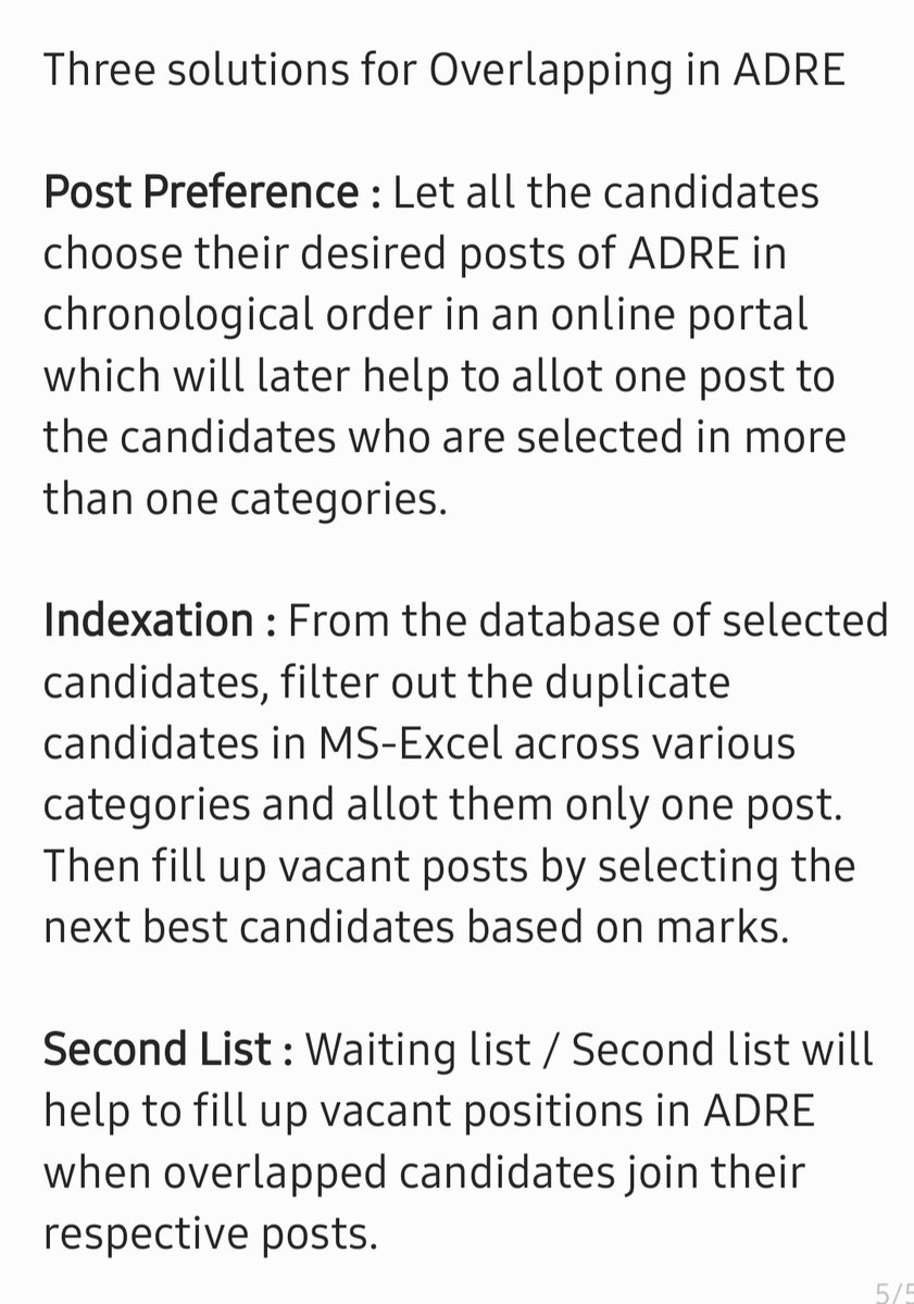 iamkaustavbhatt's tweet photo. @bobbeeta_sharma @INCIndia Thanks! also consider to suggest the measures that could be taken to avoid overlapping in ADRE final merit list 👇 #StopOverlapping https://t.co/HT2ug4tWUP